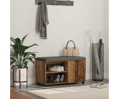 Koridoriaus suolas su pagalve Senas medis 80 x 38 x 46 cm