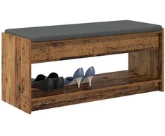 Koridoriaus suolas su pagalve Senas medis 103 x 38 x 45 cm