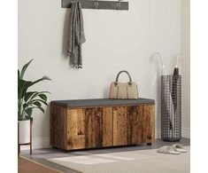 Koridoriaus suolas su pagalve Senas medis 100 x 38 x 46 cm