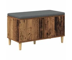Koridoriaus suolas su pagalve Senas medis 80 x 38 x 46 cm