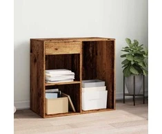 kosmetikos spintelė Old Wood 80x40x75 cm Engineered Wood