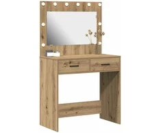 Makiažo stalas su stalčių Amatininkų ąžuolas 78,5 x 41 x 135 cm