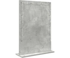 Kosmetinis veidrodis Stačiakampio Betono pilka 70 x 50 x 18 cm