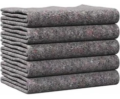 Krovinių antklodės 5 pcs Pilka 150 x 200 cm audinys
