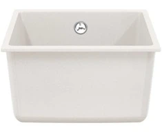 Kriauklė Balta 370 x 460 mm 80% Kvarcas ir 20% Derva