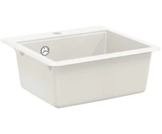 Kriauklė Balta 470 x 440 mm Granitas