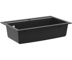 Kriauklė Juoda 795 x 505 mm Granitas