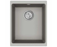 Kriauklė Pilka 370 x 460 mm 80% Kvarcas ir 20% Derva