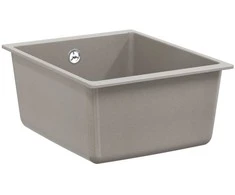 Kriauklė Pilka 370 x 460 mm 80% Kvarcas ir 20% Derva