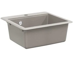 Kriauklė Pilka 470 x 440 mm Granitas