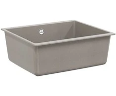 Kriauklė Pilka 530 x 460 mm 80% Kvarcas ir 20% Derva