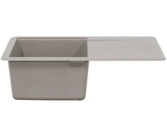 Kriauklė Pilka 670 x 460 mm 80% Kvarcas ir 20% Derva