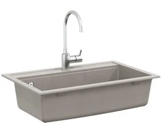 Kriauklė Pilka 795 x 505 mm Granitas