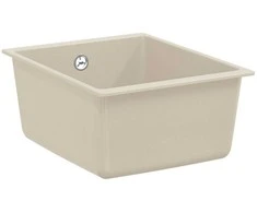 Kriauklė Smėlio 370 x 460 mm 80% Kvarcas ir 20% Derva