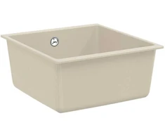 Kriauklė Smėlio 430 x 460 mm 80% Kvarcas ir 20% Derva