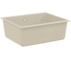 Kriauklė Smėlio 530 x 460 mm 80% Kvarcas ir 20% Derva