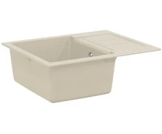 Kriauklė Smėlio 620 x 500 mm 80% Kvarcas ir 20% Derva
