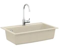 Kriauklė Smėlio 795 x 505 mm Granitas
