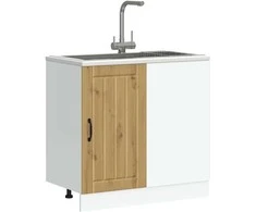 virtuvės apatinė spintelė "Lucca" Artisan Oak Engineered Wood
