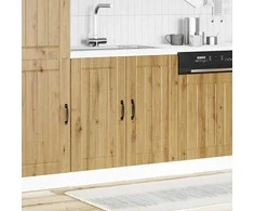 kriauklės pagrindo spintelė "Lucca" Artisan Oak Engineered Wood