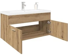 kriauklės spintelė su įmontuotu baseinu Artisan Oak