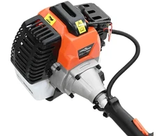 Krūmapjovė, 4 viename, funkcijos, oranžinė, 52 cc, 1,45 kW