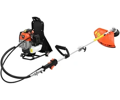 Krūmapjovė su kuprine, oranžinis dizainas, 52 cc, 1,45 kW