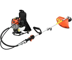 Krūmapjovė su kuprine, oranžinis dizainas, 52 cc, 1,45 kW