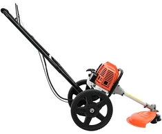 Krūmapjovė su ratukais, oranžinė, 52 cc, 1,45 kW