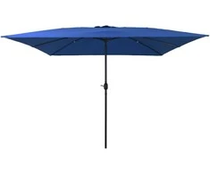 Sodo skėtis Azurblau 295 x 295 x 245 cm Poliesteris ir plienas