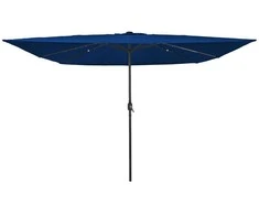 Sodo skėtis Azurblau 295 x 295 x 245 cm Poliesteris ir plienas