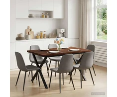 Kvadratinis valgomojo stalas 120 x 70 x 75 cm