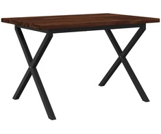 Kvadratinis valgomojo stalas 120 x 80 x 75 cm