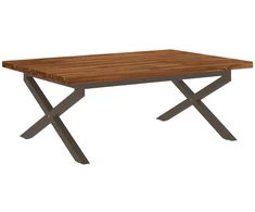 Kvadratinis valgomojo stalas 120 x 90 x 75 cm
