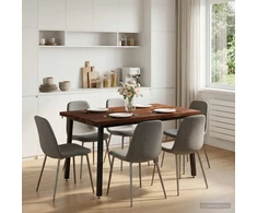 Kvadratinis valgomojo stalas 120 x 90 x 75 cm