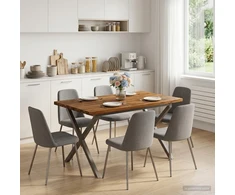 Kvadratinis valgomojo stalas 120 x 90 x 75 cm
