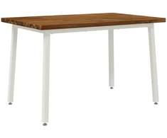 Kvadratinis valgomojo stalas 120 x 90 x 75 cm