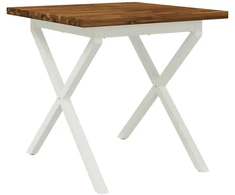 Kvadratinis valgomojo stalas 70 x 70 x 75 cm