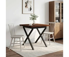 Kvadratinis valgomojo stalas 70 x 70 x 75 cm