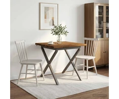 Kvadratinis valgomojo stalas 80 x 80 x 75 cm