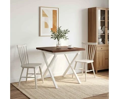 Kvadratinis valgomojo stalas 80 x 80 x 75 cm