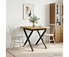 Kvadratinis valgomojo stalas 80 x 80 x 75 cm