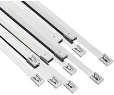 Laido tvirtinimas 12 vnt. 7,9 x 600 mm Sidabrinė