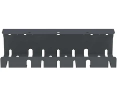 Laidų tvarkymo dėžutė po stalu 2 vnt. Antracito 43 x 9 x 11 cm