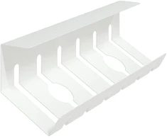 Laidų tvarkymo dėžutė po stalu 2 vnt. Balta 44 x 11,5 x 13,5 cm