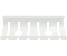 Laidų tvarkymo dėžutė po stalu 2 vnt. Balta 44 x 11,5 x 13,5 cm