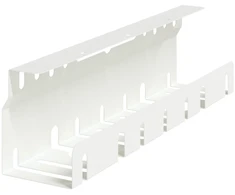 Laidų tvarkymo dėžutė po stalu 2 vnt. Balta 43 x 9 x 11 cm