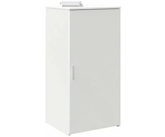 laikymo spintelė Balta 50x45x103,5 cm Inžinierinė mediena