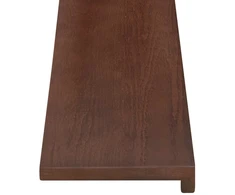 Laiptų danga 4 vnt. 100 x 30 x 2 cm Tamsiai rudas