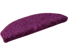 Laiptų kilimėliai, 20 vnt., 65x21x4 cm, violetiniai, pusapvaliai, dideli